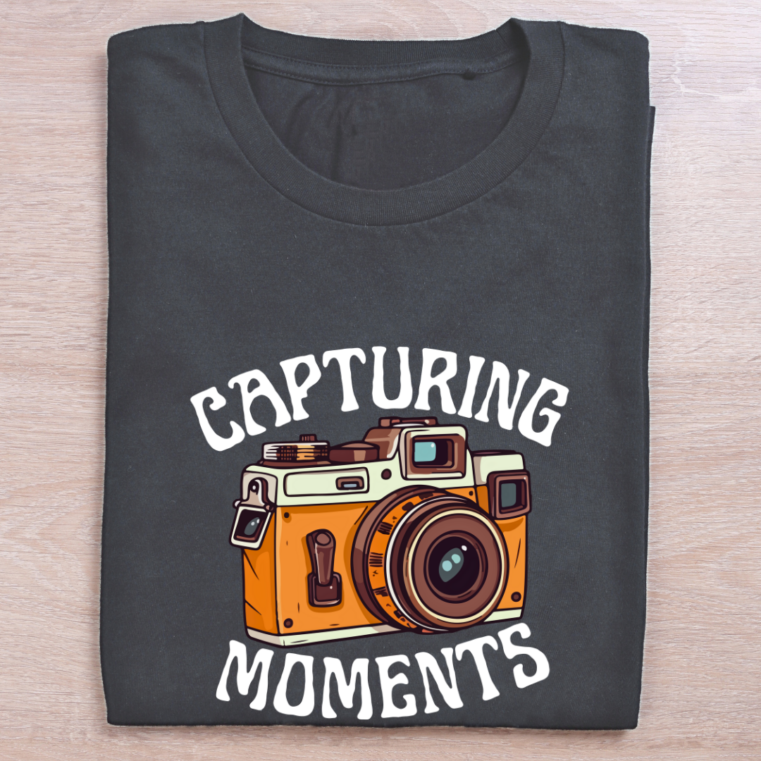 Capturing Moments Unisex Half Sleeve T-shirt