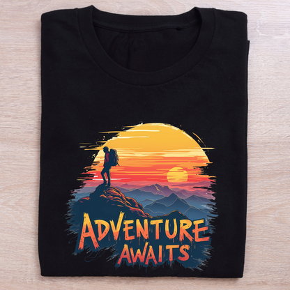Adventure Awaits Unisex Dark Tshirts