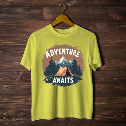 Adventure Awaits Light Unisex Tshirts