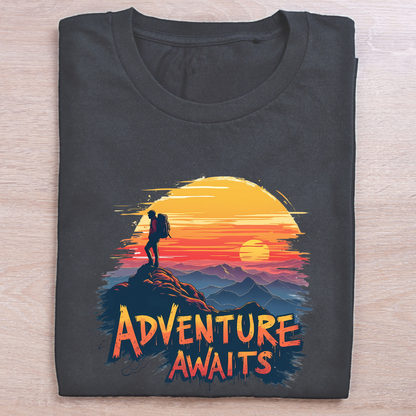 Adventure Awaits Unisex Dark Tshirts