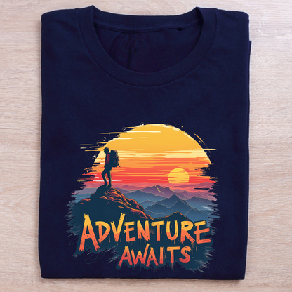 Adventure Awaits Unisex Dark Tshirts