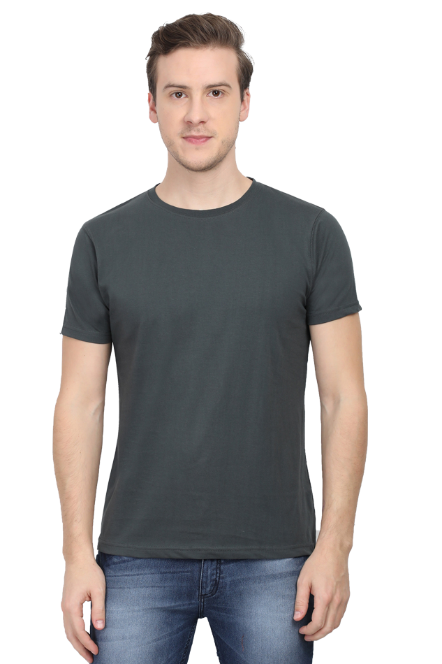 Unisex Plain Dark Tshirt