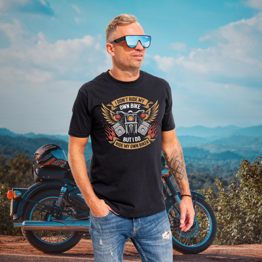 I Don't Ride My Own Bike Unisex Half Sleeve T-shirt