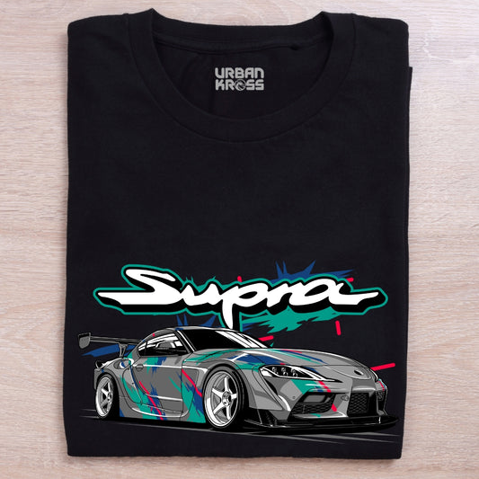 Racing Car Supra Unisex Classic Crew T-Shirt