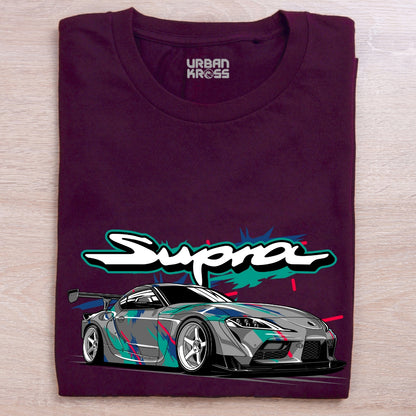 Racing Car Supra Unisex Classic Crew T-Shirt