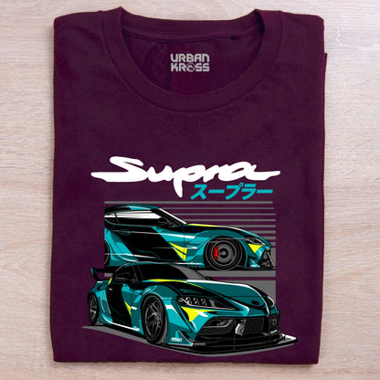 Racing Car Supra Unisex Classic Crew T-Shirt