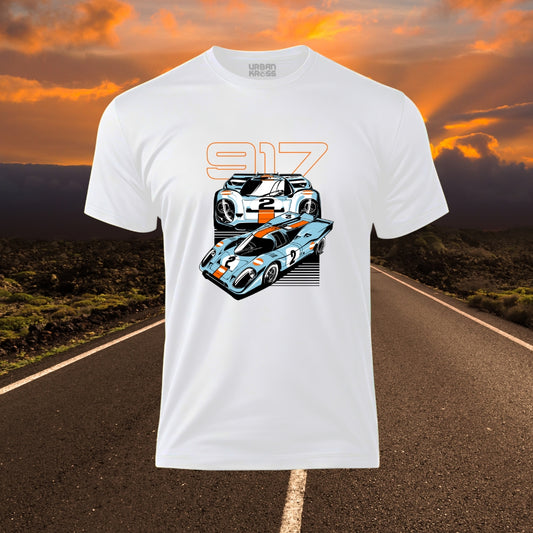 Racing Car 917 Unisex Classic Crew T-Shirt