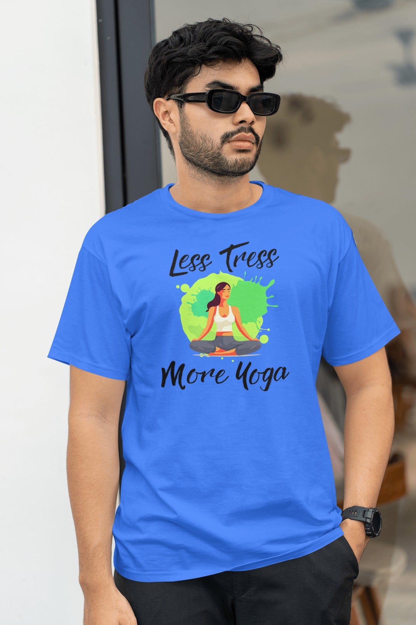 Less Tress More Yoga - Light
