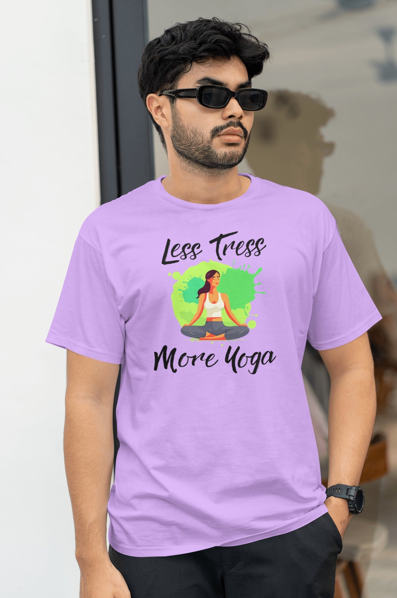 Less Tress More Yoga - Light
