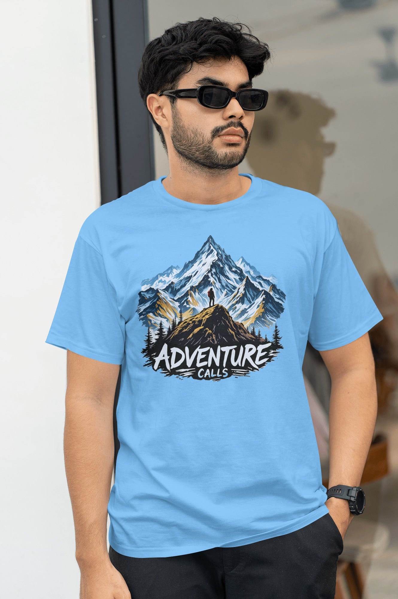 Adventure Calls Unisex Light Tshirts
