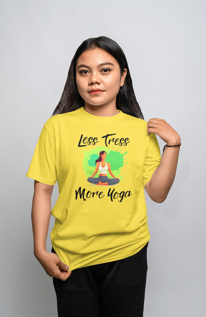 Less Tress More Yoga - Light
